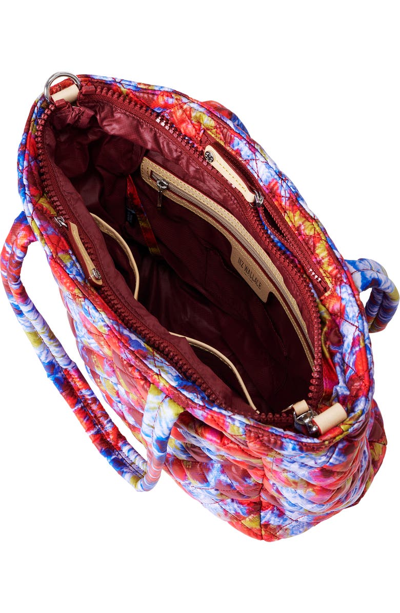 MZ Wallace Small Metro Quatro Quilted Nylon Tote, Alternate, color,