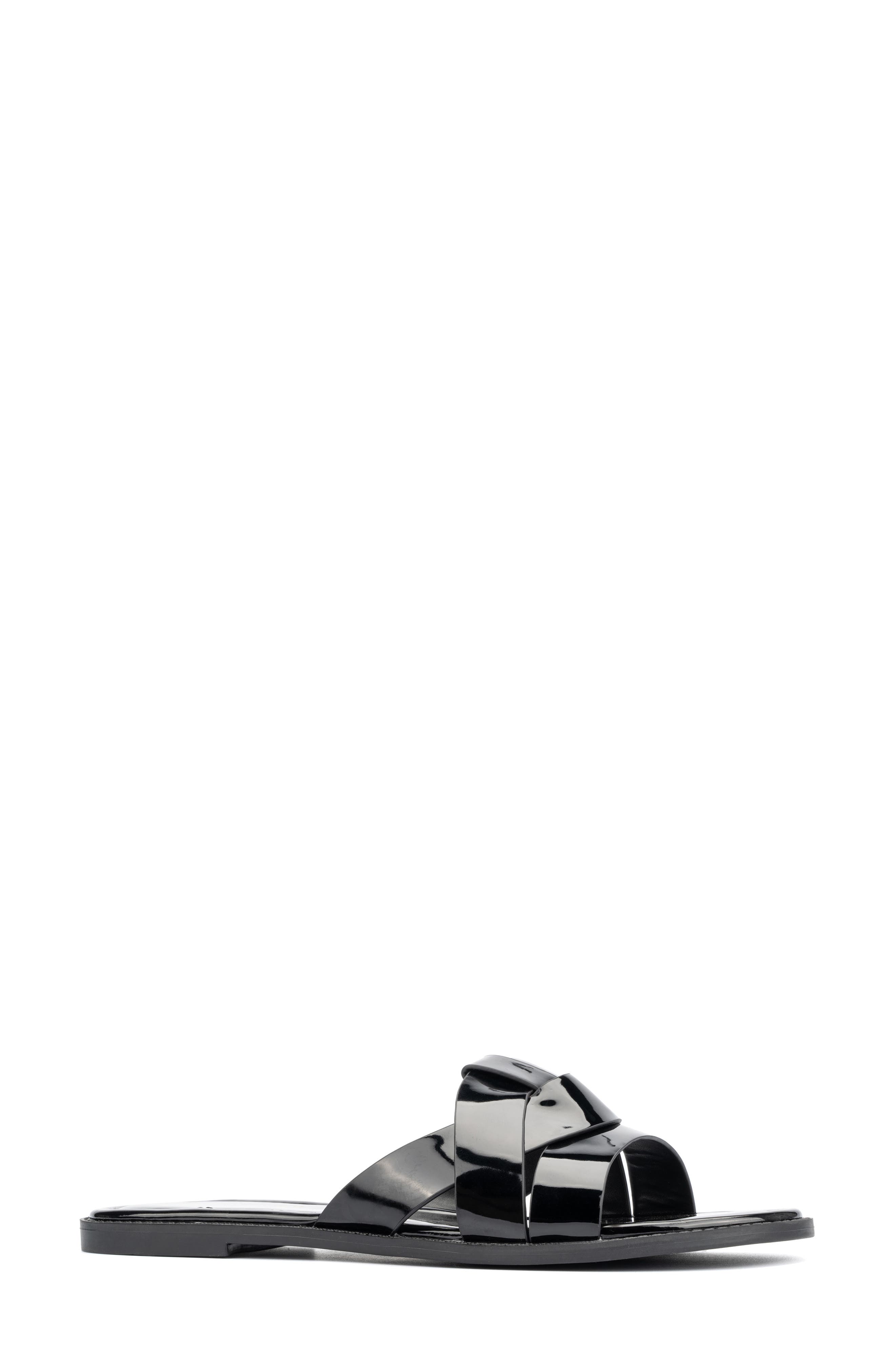 Fashion to Figure Tiana Slide Sandal - Wide Width, Main, color, 