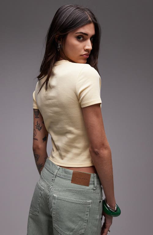 Topshop Linguine Baby Tee