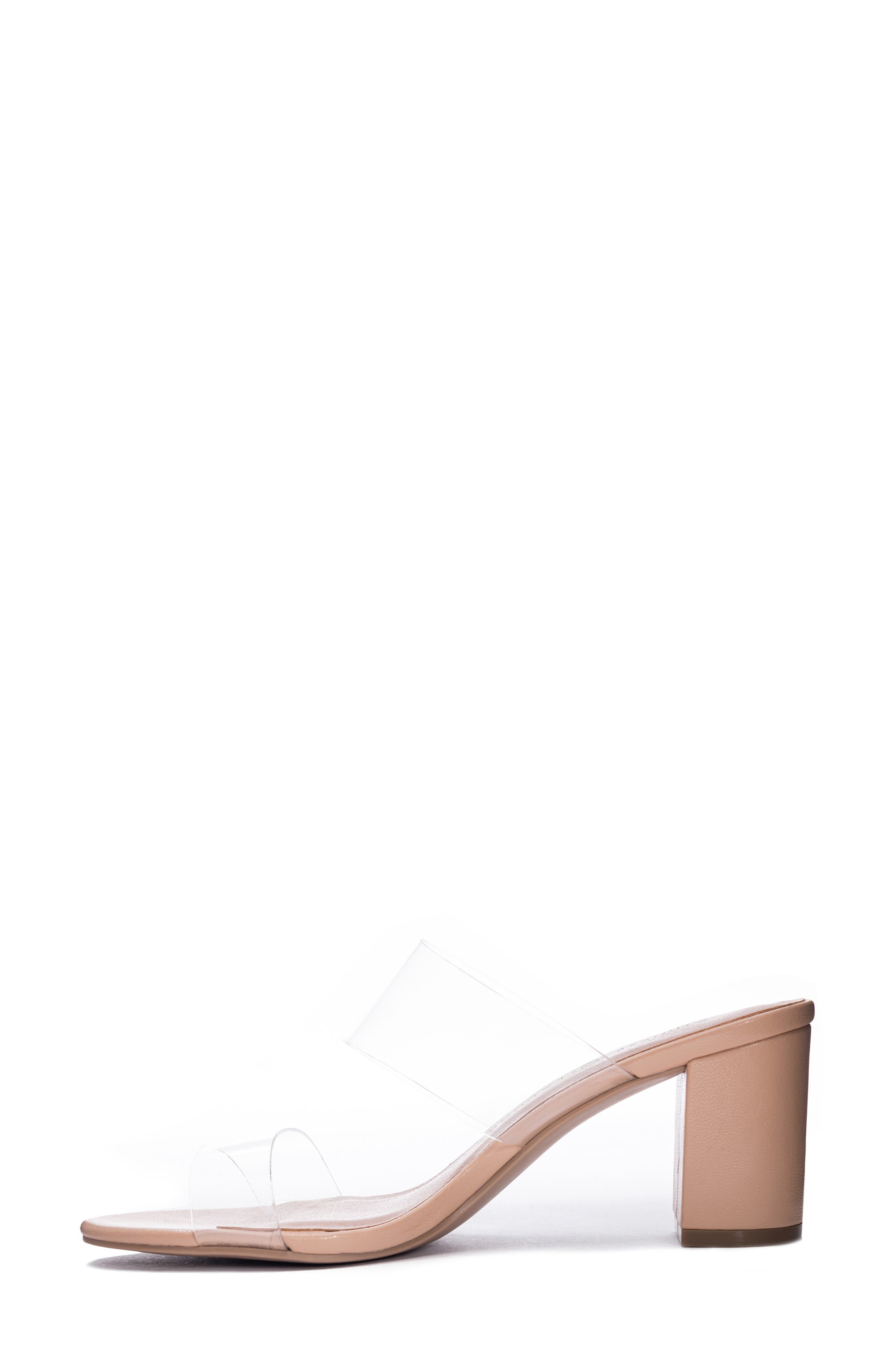 Chinese Laundry Robinn Clear Strap Slide Sandal, Alternate, color, 