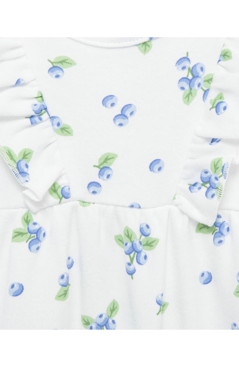 Little Me 2-Pack Cotton Bubble Rompers, Alternate, color, Blue