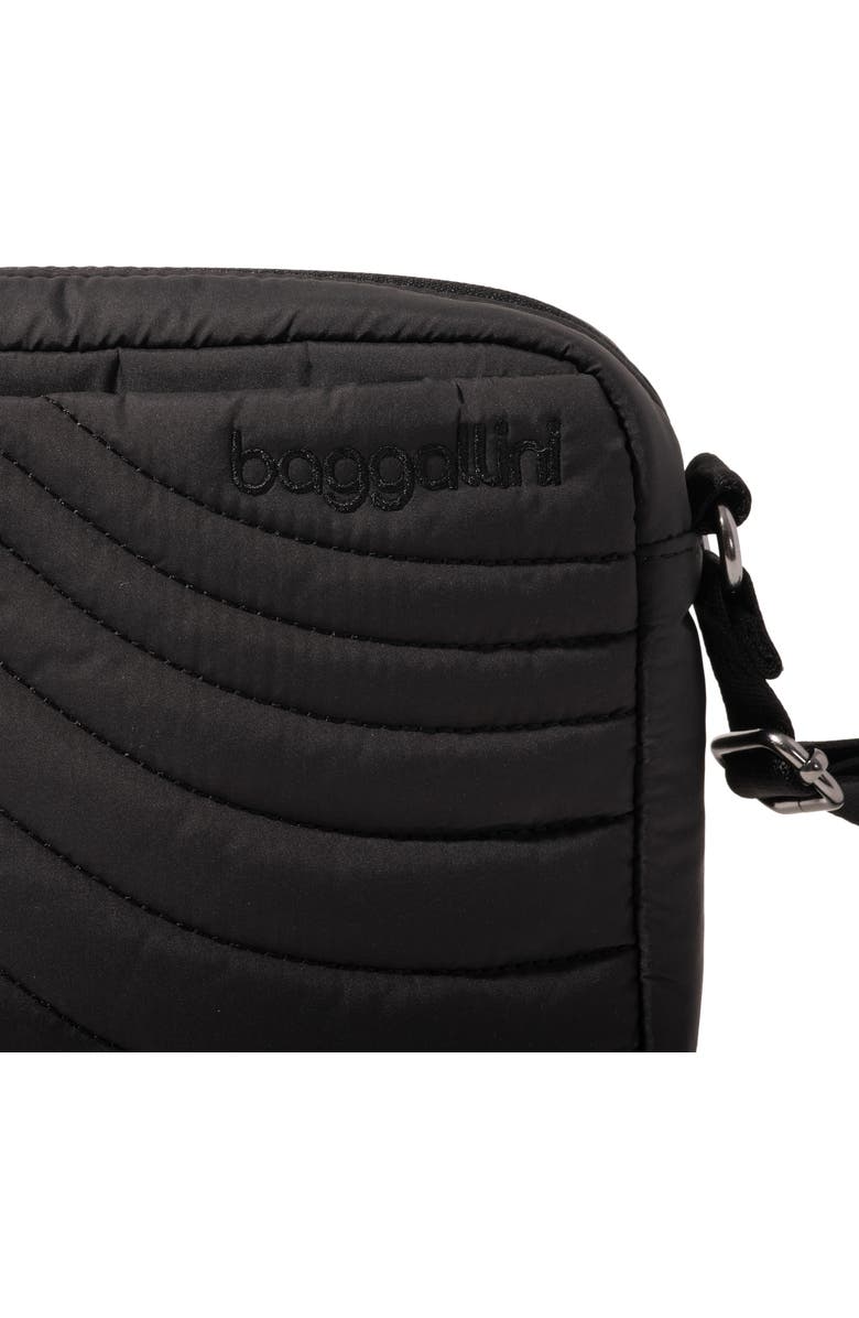 BAGGALLINI Set Wave Crossbody Bag, Alternate, color, Black Wave Puff