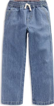 Mini Boden Kids' Pull-On Carpenter Jeans