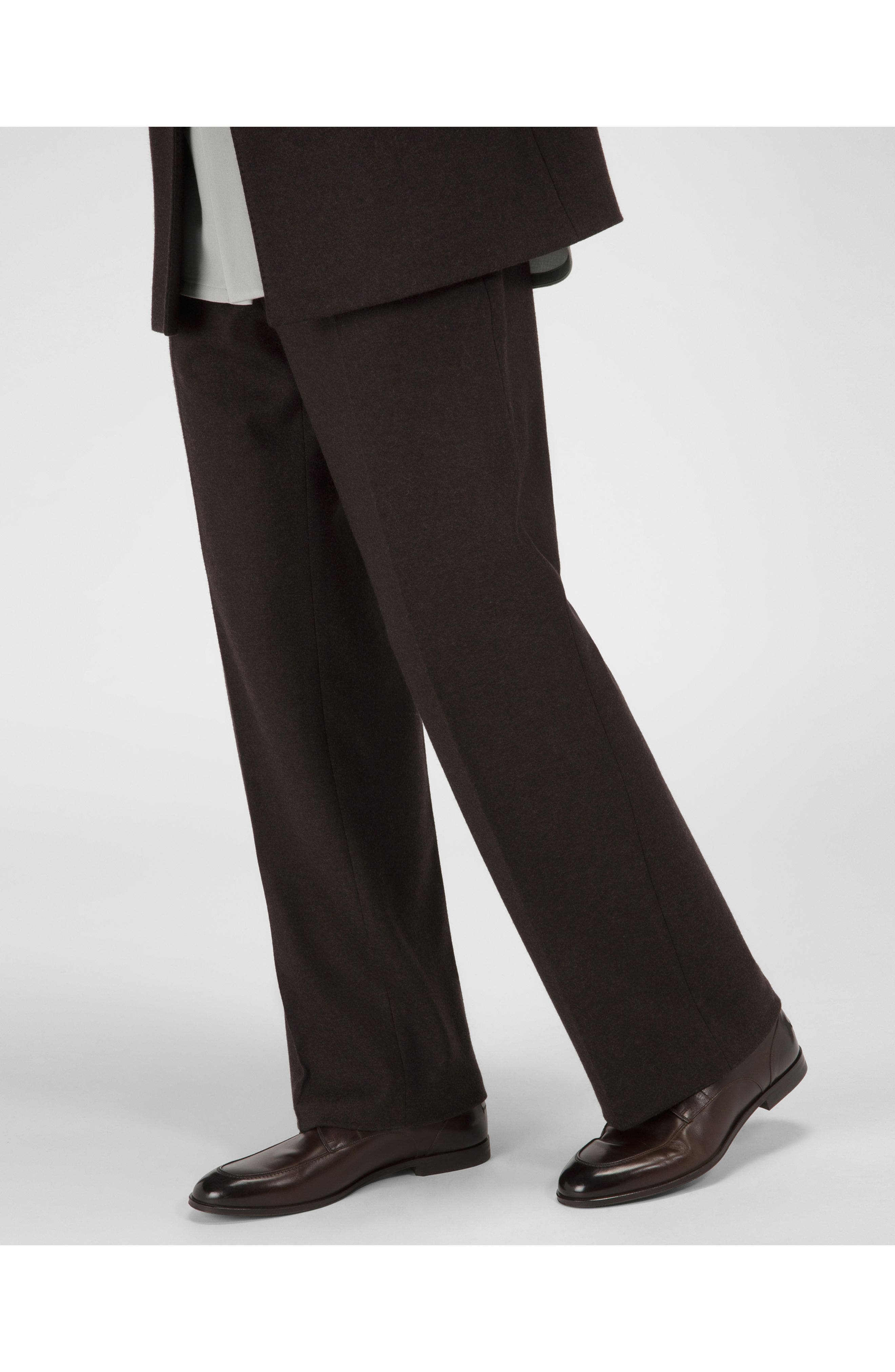 Bally Wedmer Leather Lace-Ups, Alternate, color, Brown