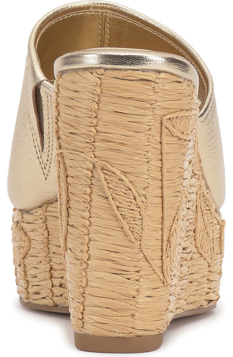 Vince Camuto Etta Platform Wedge Sandal, Alternate, color, Egyptian Gold