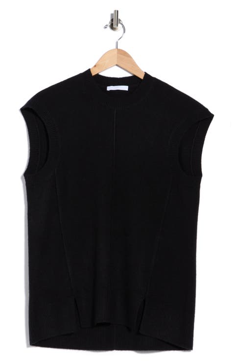 Brushed Wool & Cashmere Sweater Vest