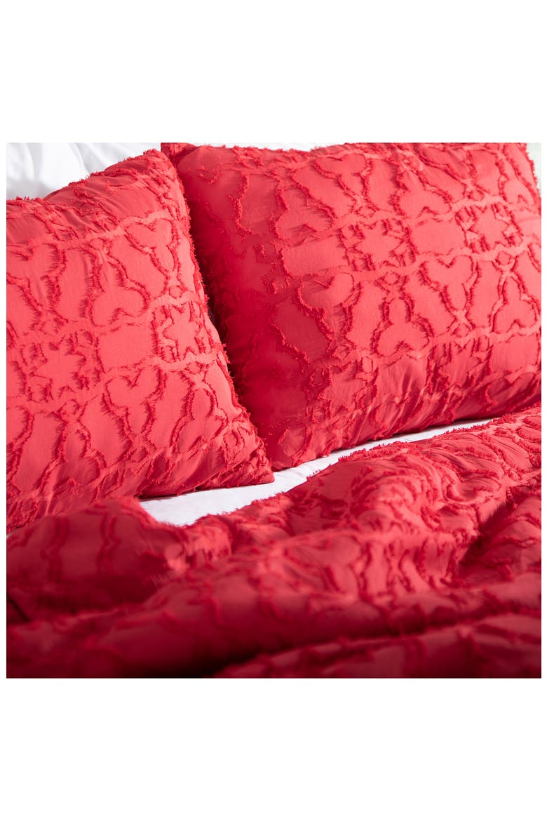 Jaquard Comforter Set, Alternate, color, PEPPER
