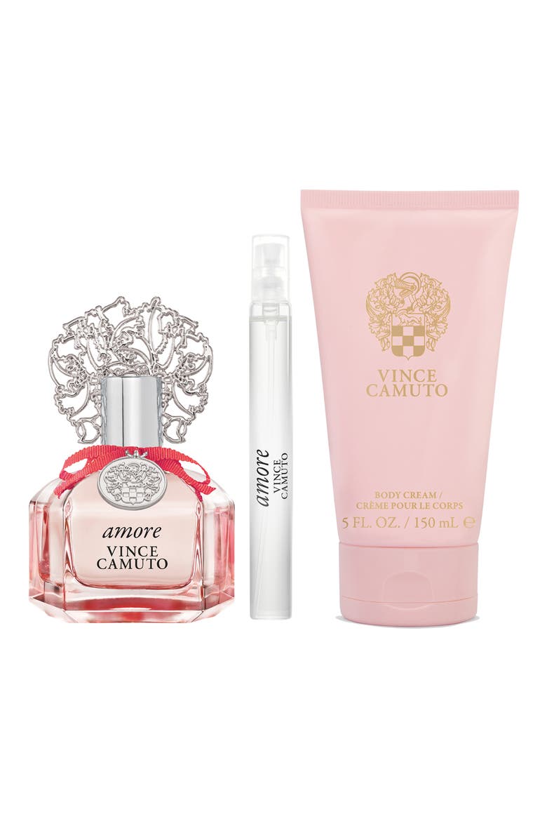 Amore Eau de Parfum 3-Piece Set, Main, color, NO COLOR