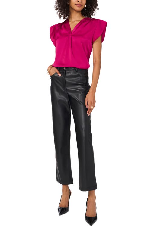 VINCE CAMUTO VINCE CAMUTO RUFFLE CAP SLEEVE TOP 