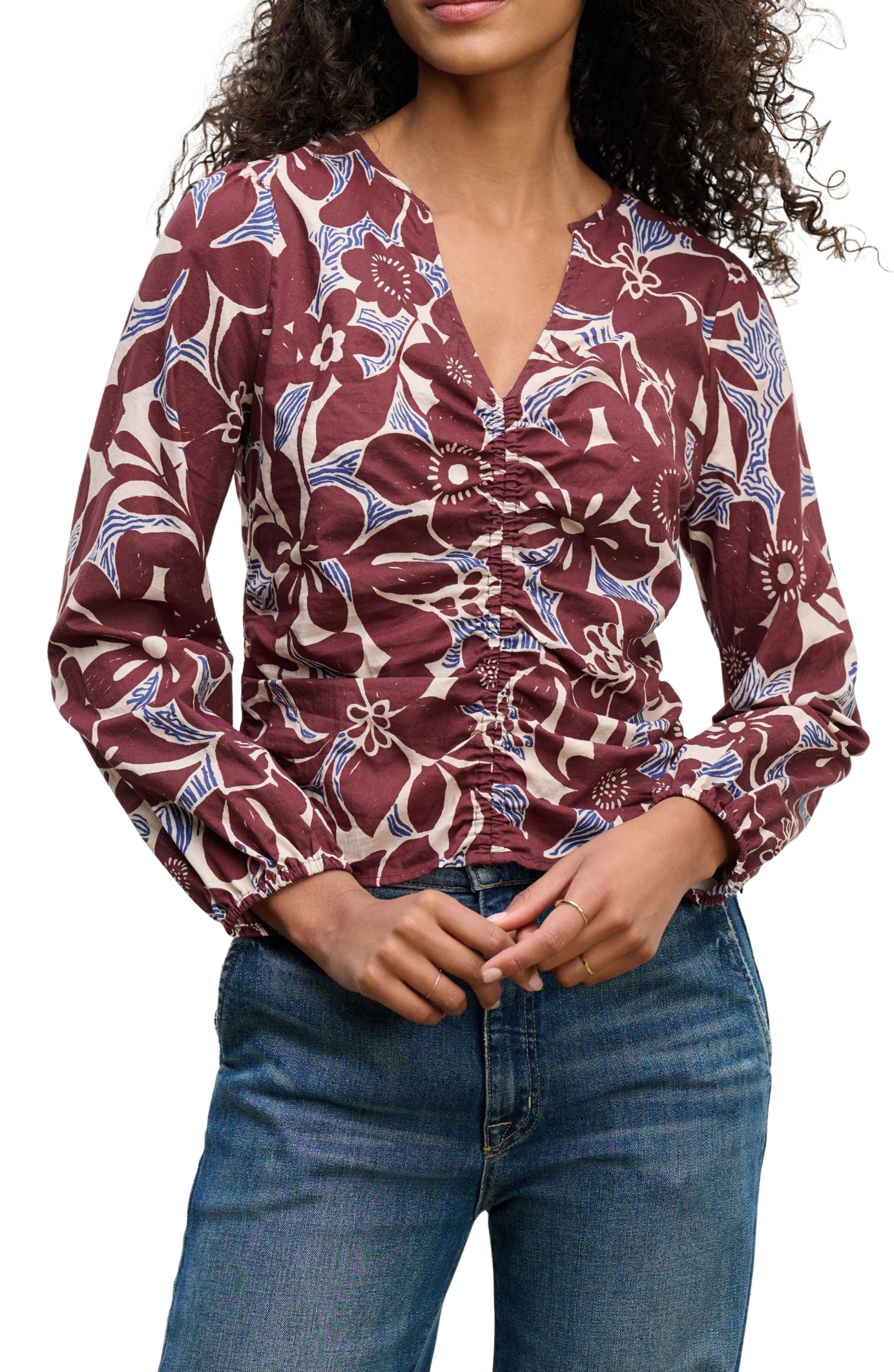 Sydney Printed Cotton Top