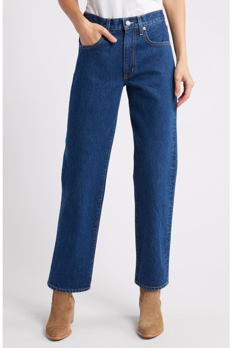 Sophie Mid Rise Jeans, Main, color, EVERMORE