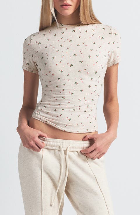 Stretch Cotton Jersey T-Shirt (Regular & Plus)