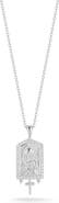 SPHERA MILANO Mary Cubic Zirconia Pendant Necklace