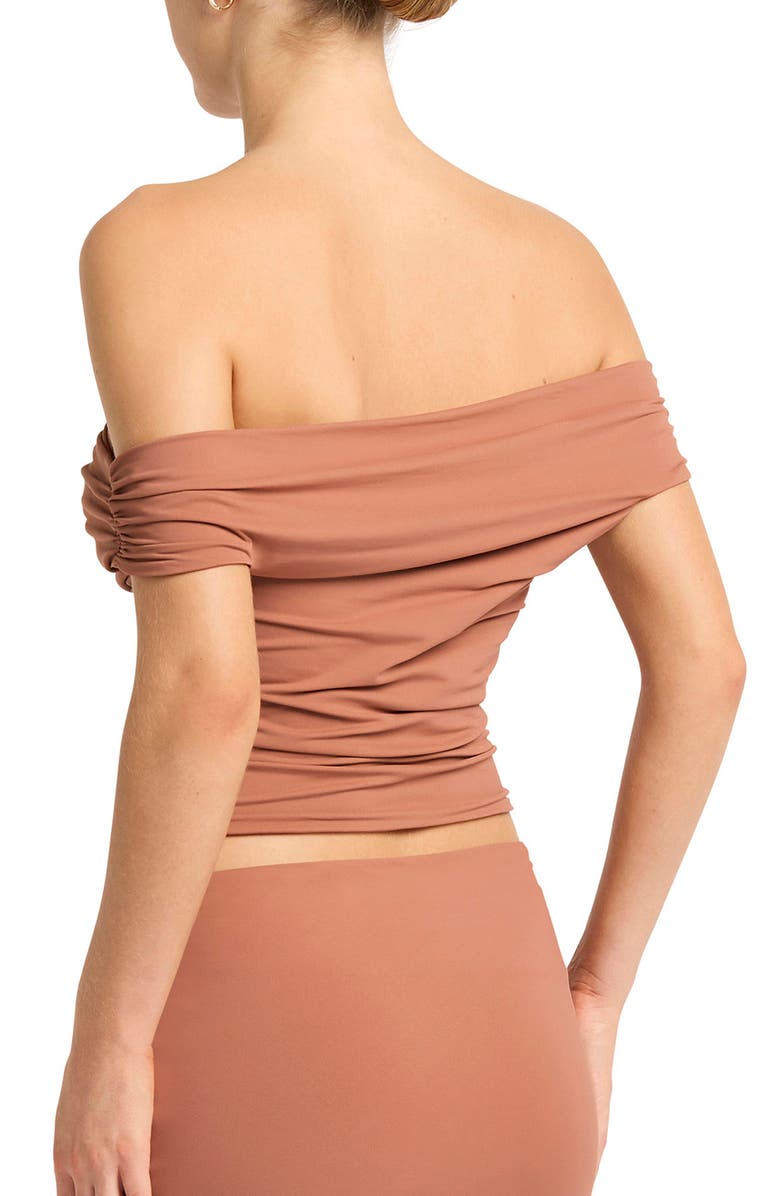 bond-eye Nixi Off-the-Shoulder Top, Alternate, color, Toasted