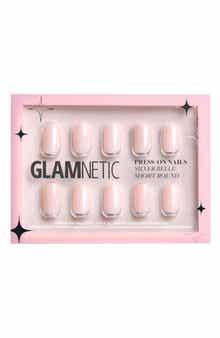 GLAMNETIC Short Round Press-On Nails Set