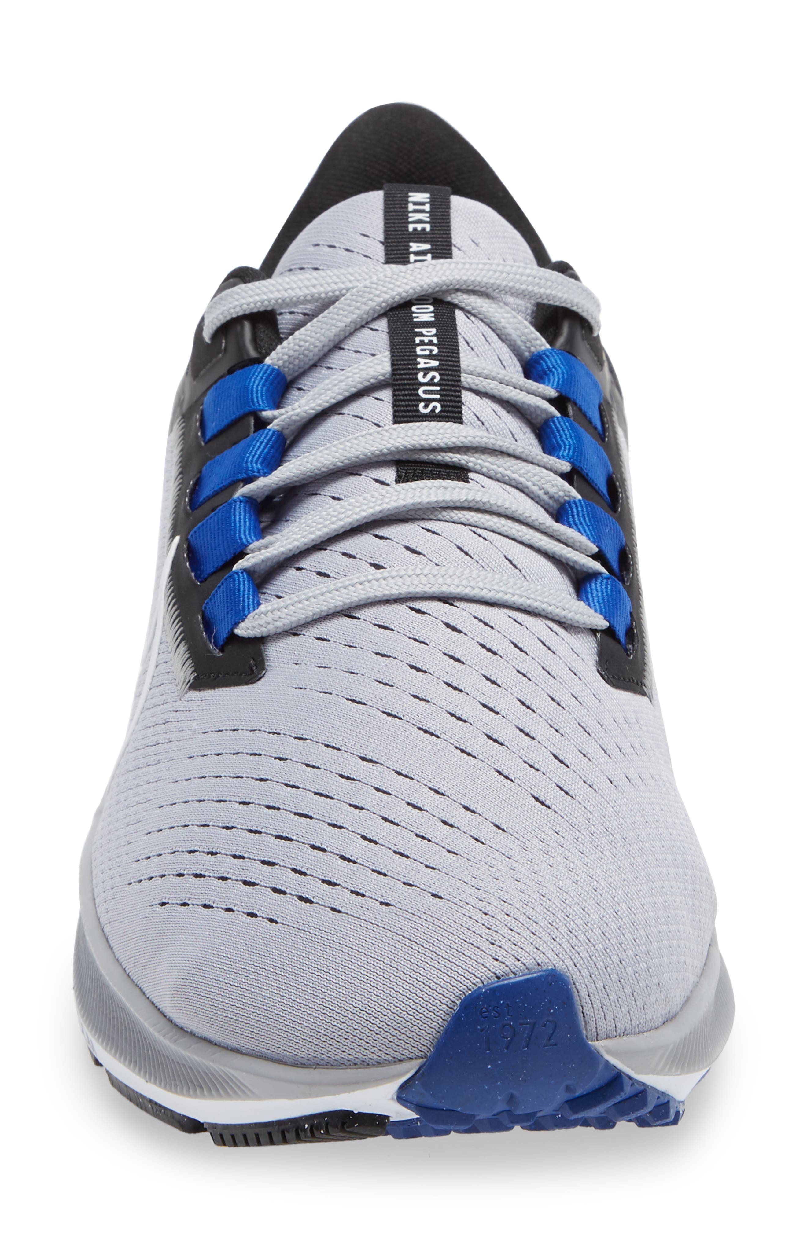 Air Zoom Pegasus 38 Running Shoe, Alternate, color, WOLF GREY/ WHITE/ BLACK
