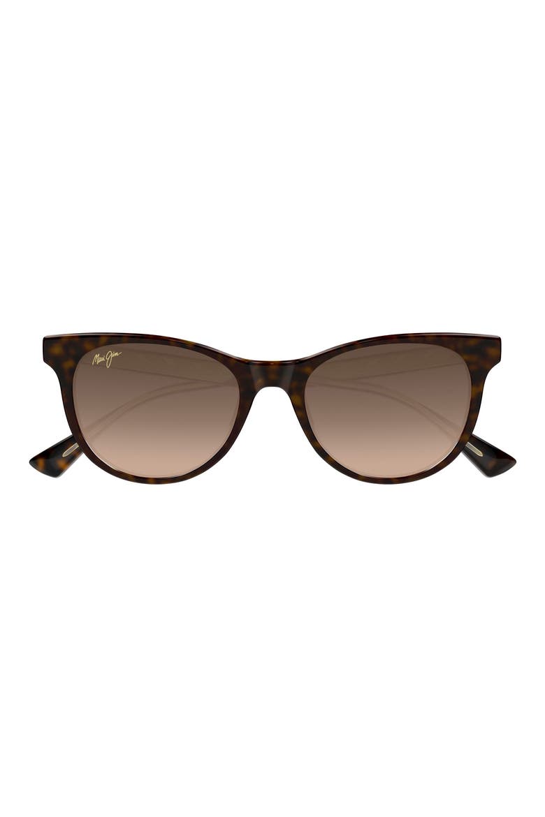 Lonomea 52mm Polarized Cat Eye Sunglasses, Main, color, TORTOISE
