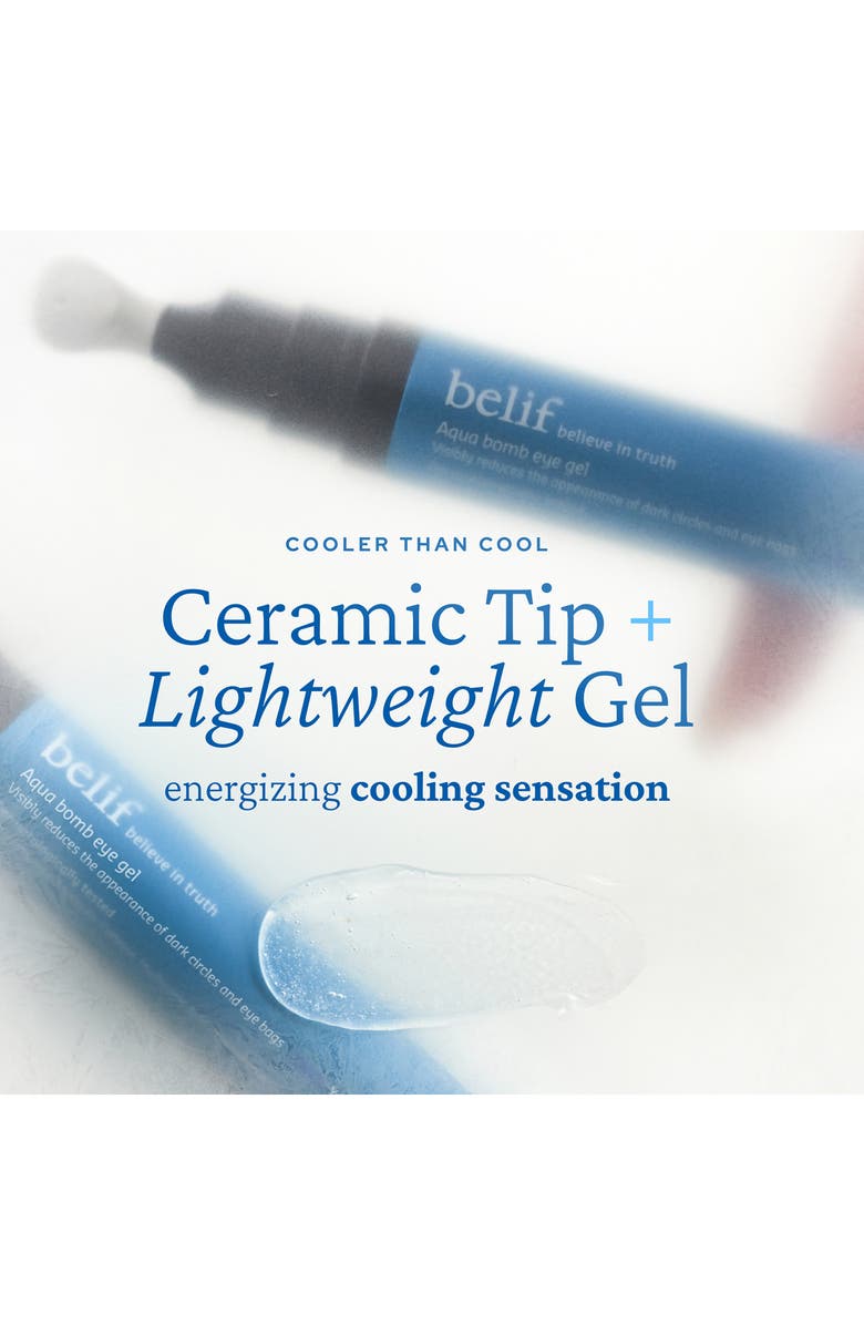 belif Aqua Bomb Depuffing Eye Gel with Caffeine + Hyaluronic Acid, Alternate, color, 