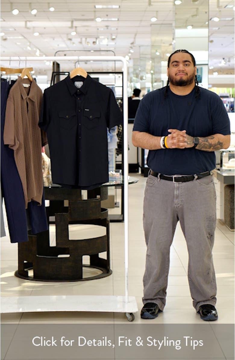 Performance Western Short Sleeve Button-Up Shirt, sales video thumbnail