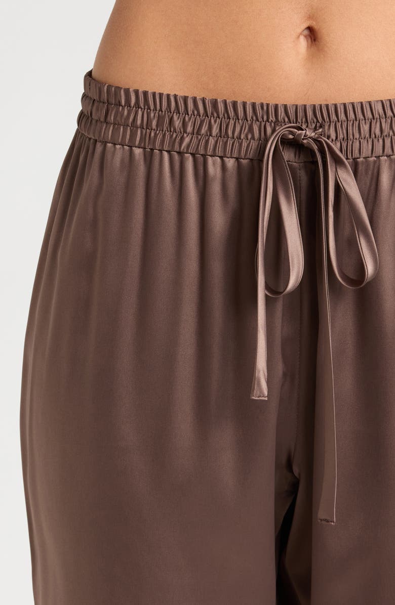 Natori Glamour Satin Pajama Pants, Alternate, color, 