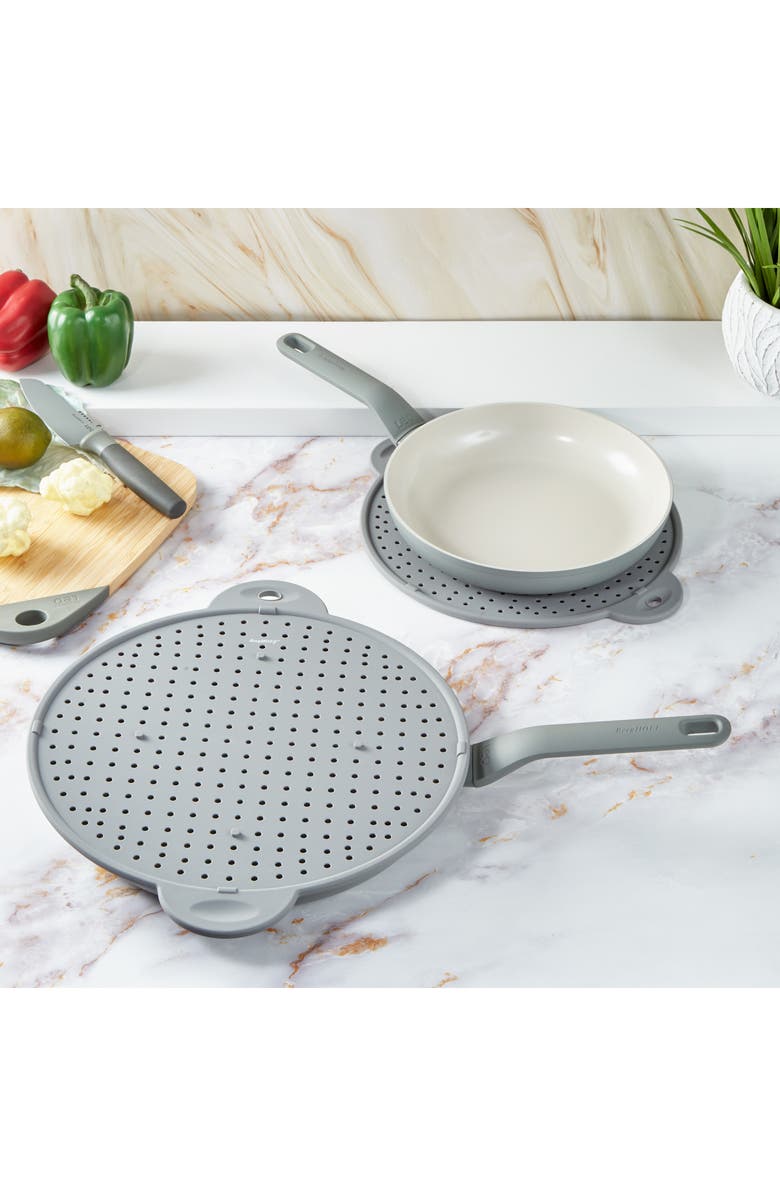 BergHOFF Essentials 2-Pack Silicone Splatter Screen, Alternate, color,