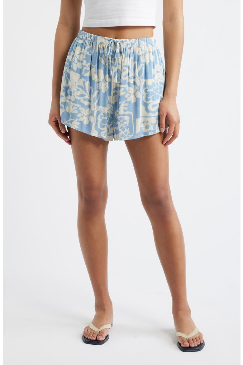 Tropical Party Pack Beach Shorts, Main, color, BLUE