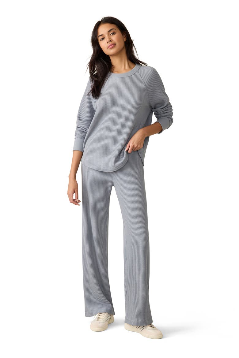 Legend™ Waffle Long Sleeve Top, Alternate, color, TRADEWINDS