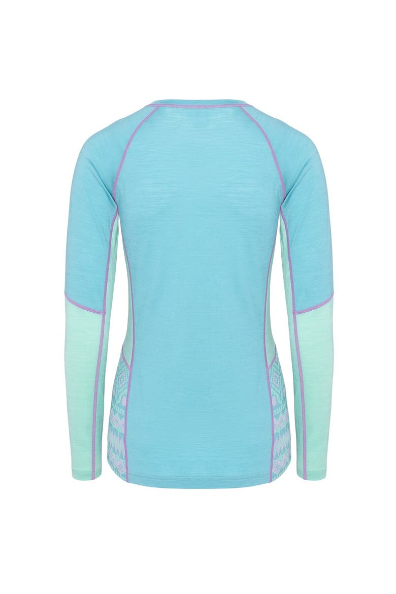 Malia Long-Sleeve Baselayer - Women's, Alternate, color, Blue Lagoon