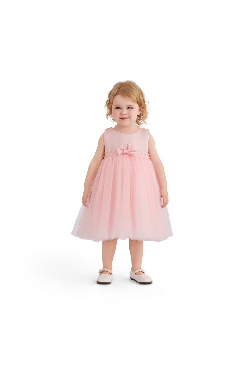 Lace Petal Gown, Alternate, color, Pink