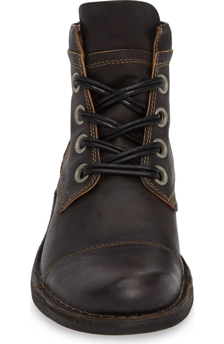 Fly London Rize Cap Toe Boot, Alternate, color,