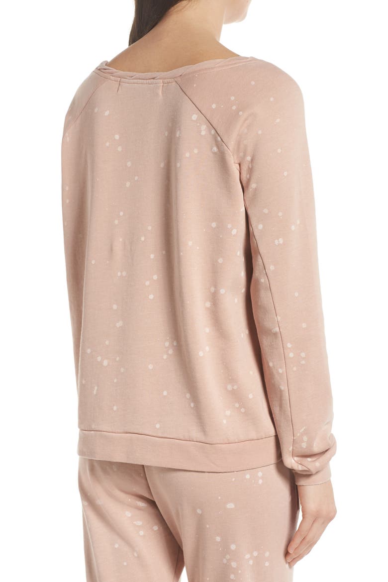 Cozy Lounge Sweatshirt, Alternate, color, SHROOM SPECKLE