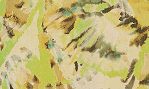 AFRM AFRM CODY PRINT CAP SLEEVE MESH MAXI DRESS