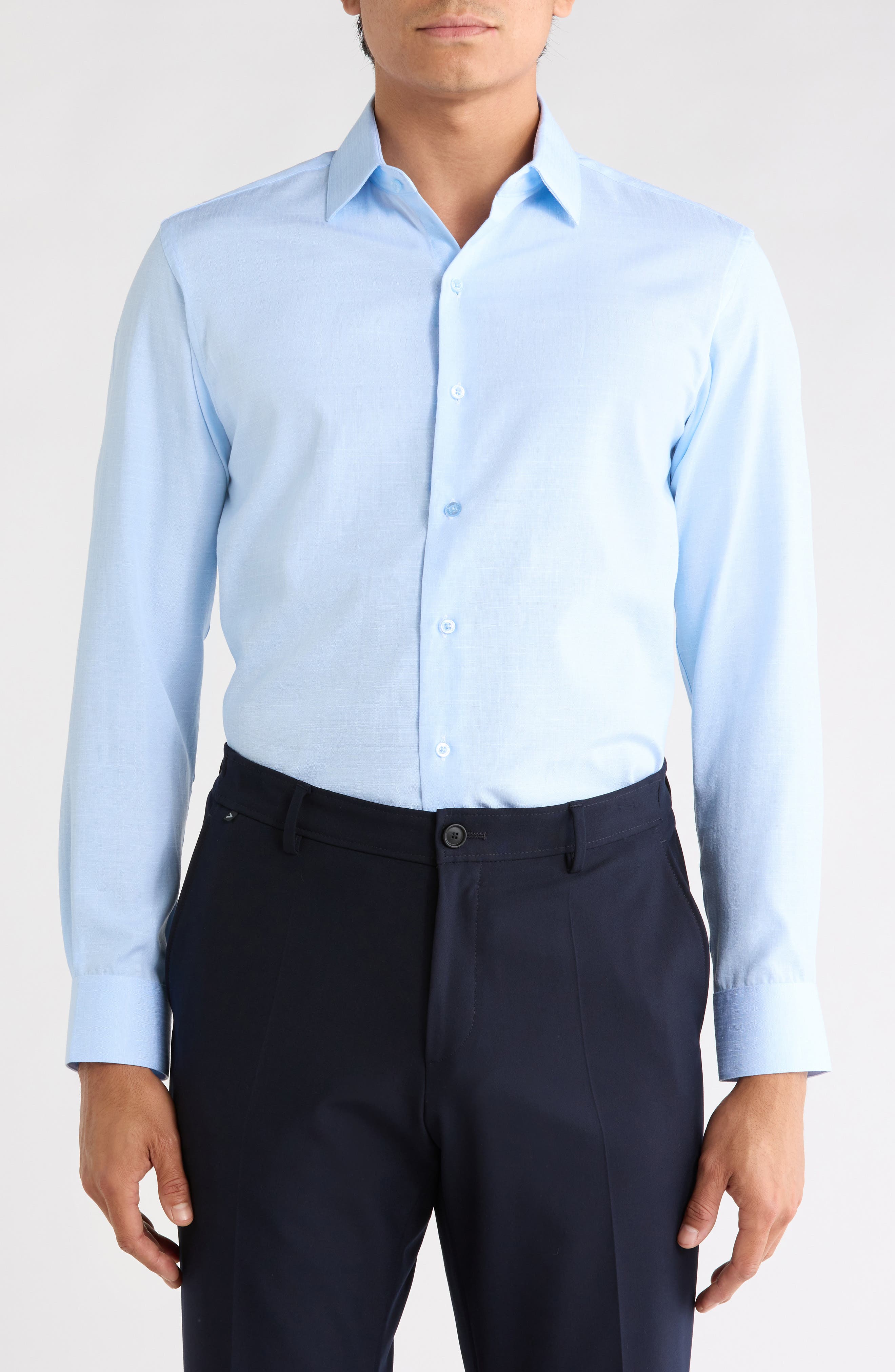 Slim Fit Stretch Dress Shirt