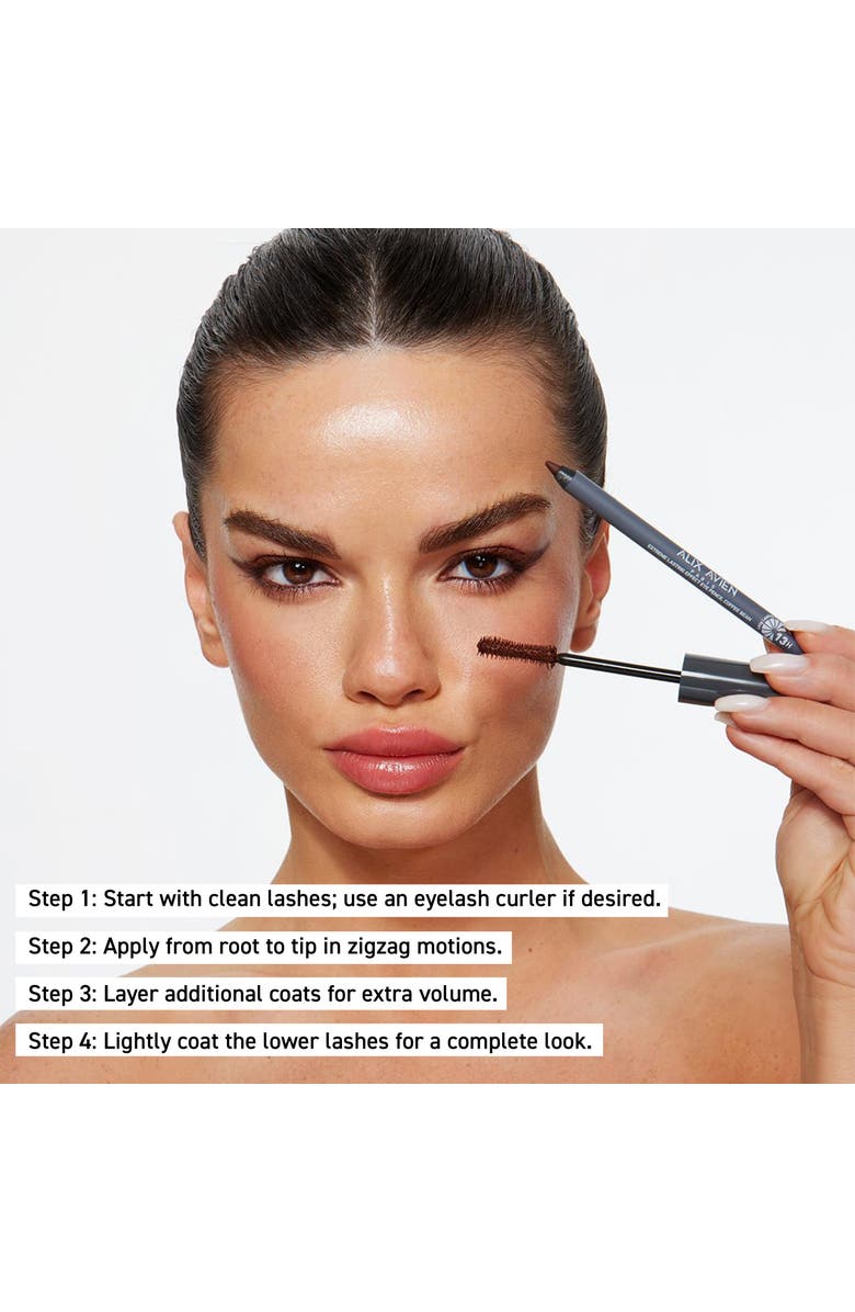 Alix Avien Ultra Definition Mascara, Alternate, color, Brown