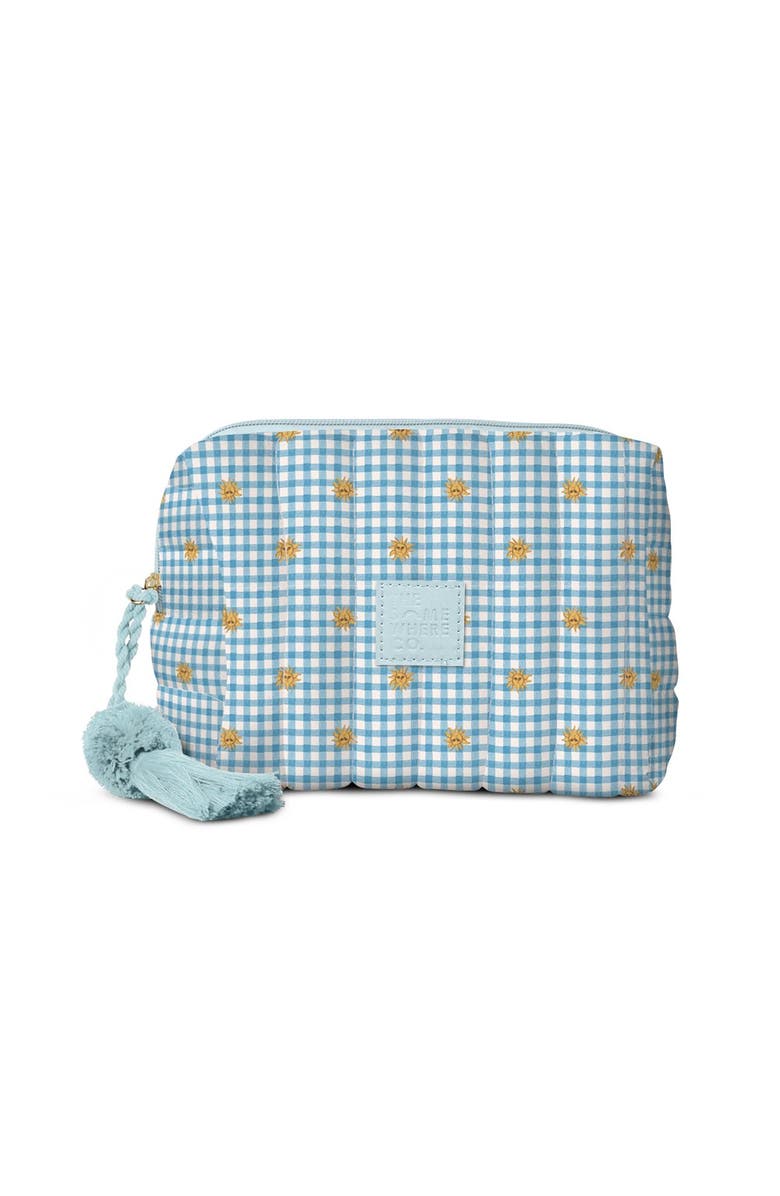 The Somewhere Co Cosmetic Case, Main, color, Sundazed