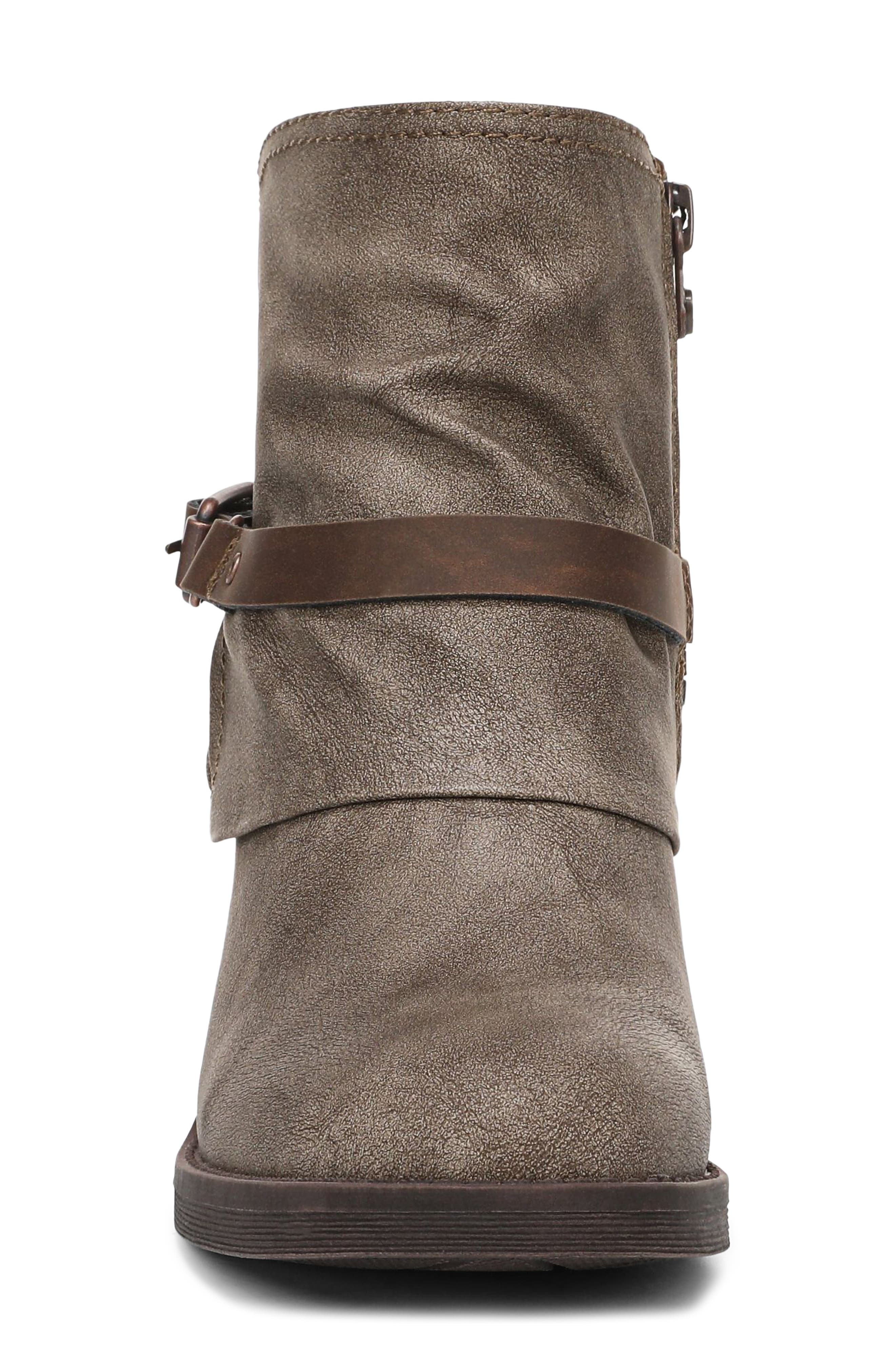 Marta Faux Leather Ankle Bootie, Alternate, color, TAUPE FAUX NUBUCK
