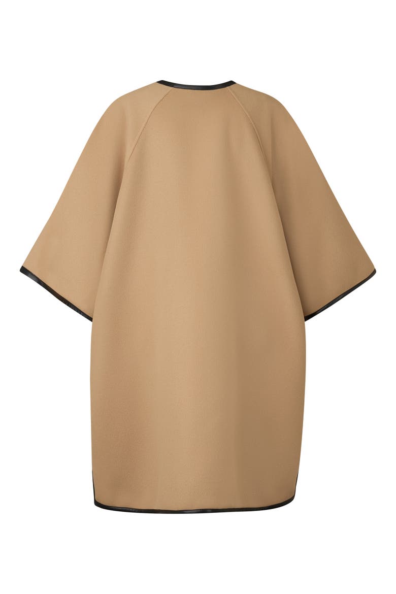 Double-Face Cape Idaho, Alternate, color, Camel