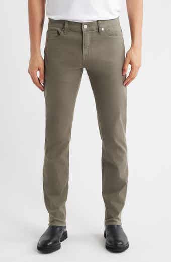 FRAME L'Homme Slim Fit Five-Pocket Twill Pants