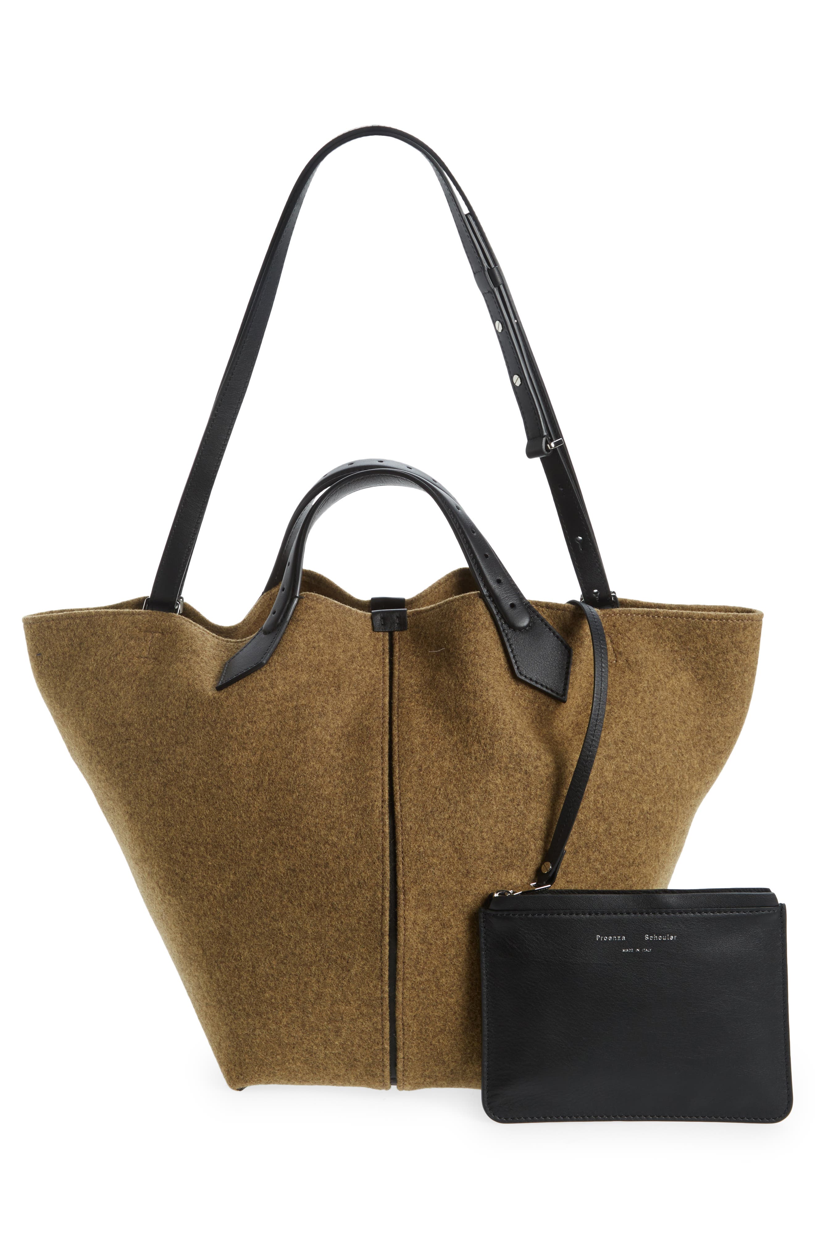 Proenza Schouler XL PS1 Felt Tote, Alternate, color, 