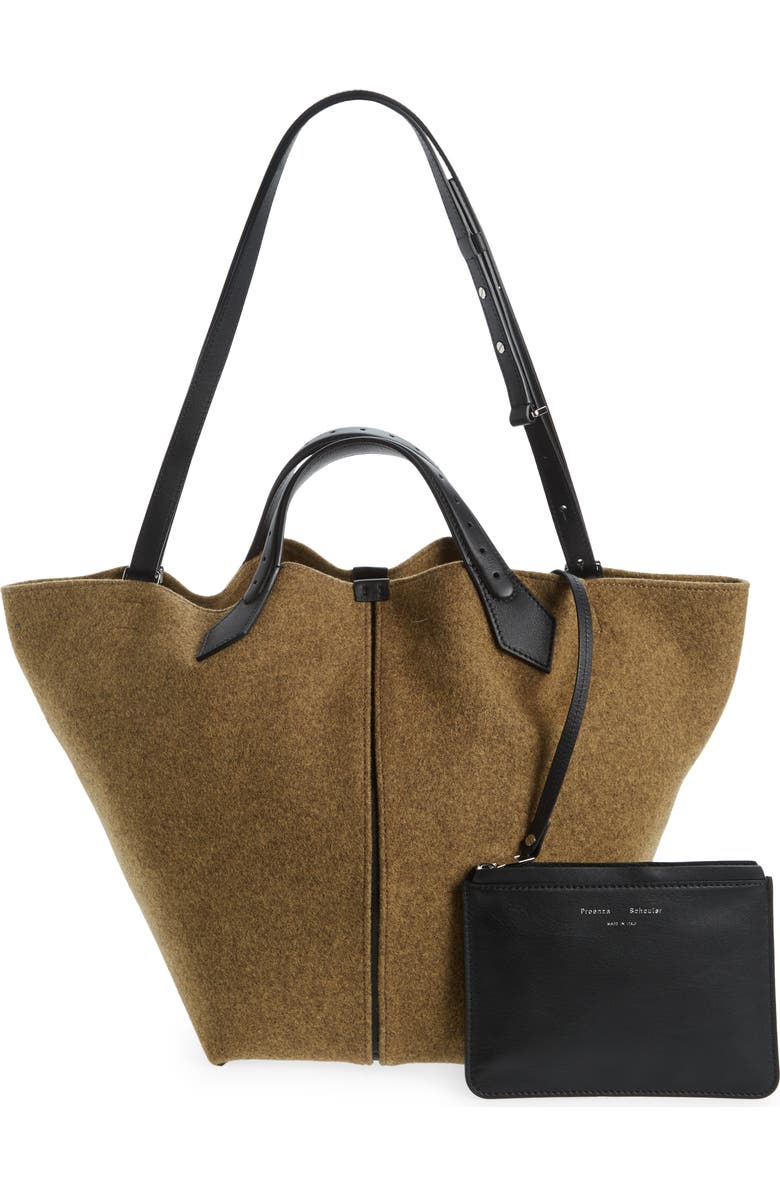 Proenza Schouler XL PS1 Felt Tote, Alternate, color,
