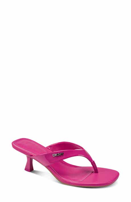 DKNY Mackey Kitten Heel Flip Flop