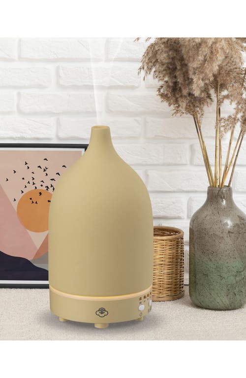 Serene House Vapor Ceramic Ultrasonic Diffuser In Brown