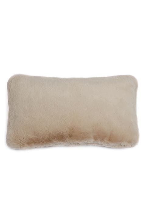 Cicly Faux Fur Accent Pillow