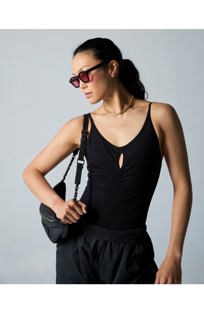 Daughter Lessons Core Bodysuit, Alternate, color, Black