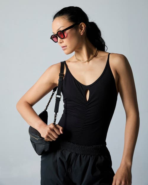 Daughter Lessons Nyc Core Bodysuit In Black