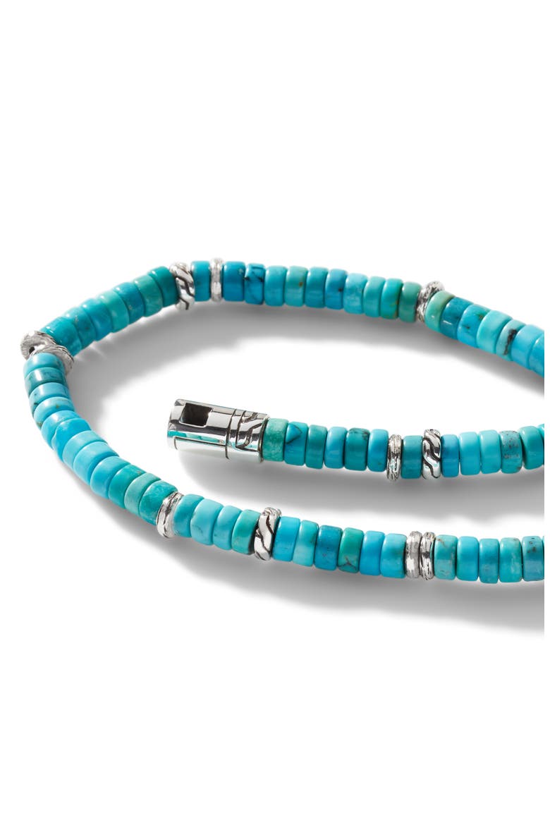 Heishi Bracelet, Alternate, color, TURQUOISE