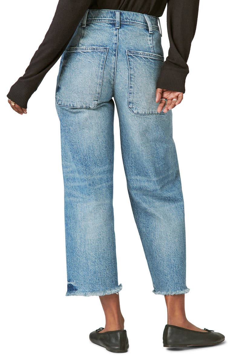 Lucky Brand Lucky Legend High Waist Wide Leg Jeans, Alternate, color, 