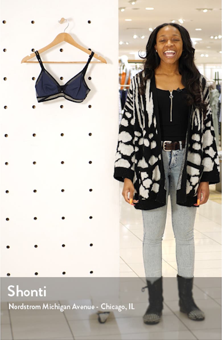 The Mesh Trim Bralette, sales video thumbnail