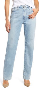 AG Alexxis High Waist Straight Leg Jeans