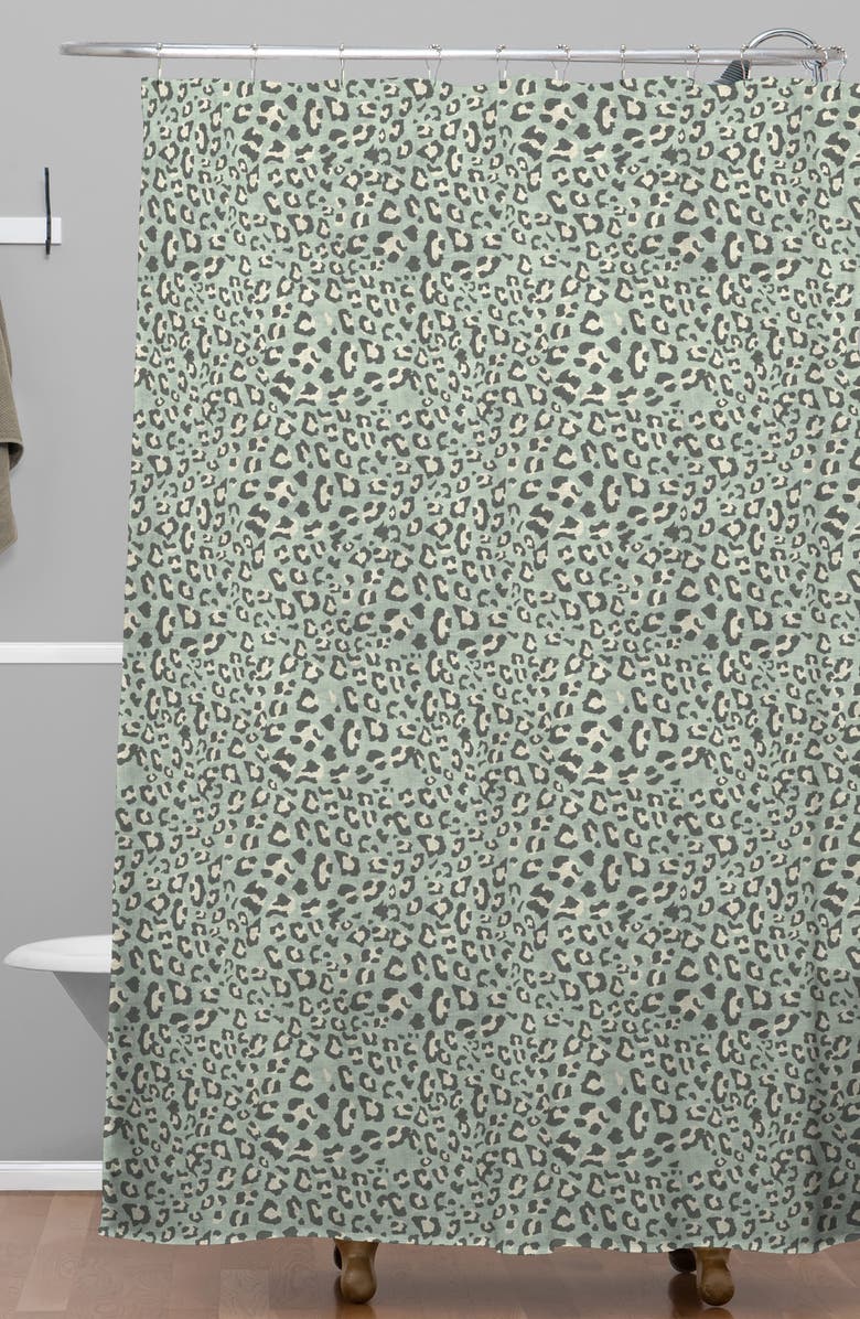 Deny Designs Dec Leo Shower Curtain, Alternate, color, 